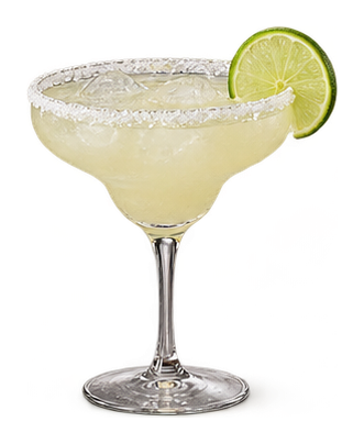 Styled drink cutout: Classic Margarita